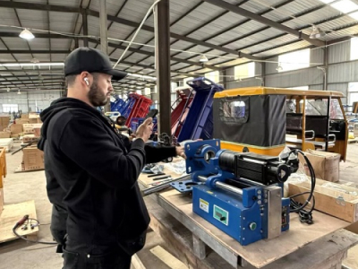 ラインボーリングおよび溶接機