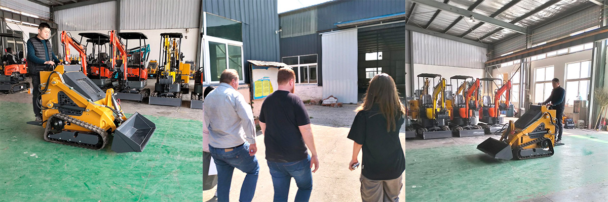 ブラジルの顧客がKereide Heavy Machineryの工場を訪問し、履帯式スキッドステアローダーの購入契約に署名 ブラジルの顧客がKereide Heavy Machineryの工場を訪問し、履帯式スキッドステアローダーの購入契約に署名